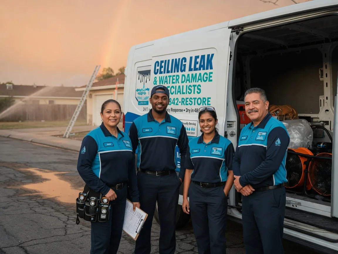 Ceiling Leak Cleanup company in Gold Hill, OR